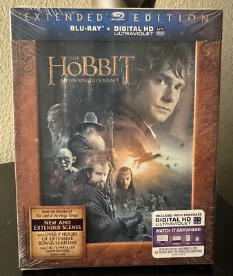 The Hobbit: An Unexpected Journey (Extended Edition) (Blu-ray) Brand New Sealed