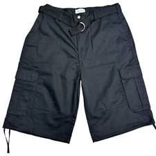 LIME TREE Men’s Baggy Streetwear Cargo Shorts-Casual Multi-Pocket Utility Shorts