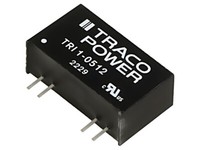 Tri 1-0512 Wandler: Dc/Dc 1W Ueing: 45-55V Uausg: 12VDC Iausg: 84Ma SIP8 Traco