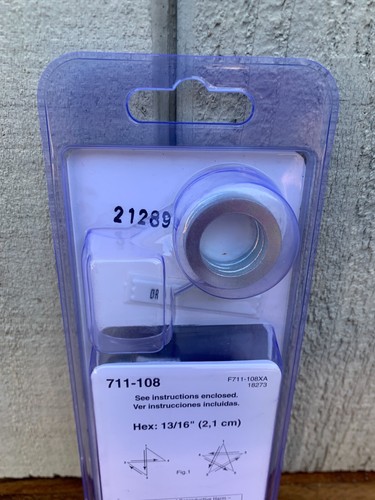 Wheel Nut | 7/16-20 Standard Mag | 2-Pieces | Chrome | Steel New - Picture 8 of 8