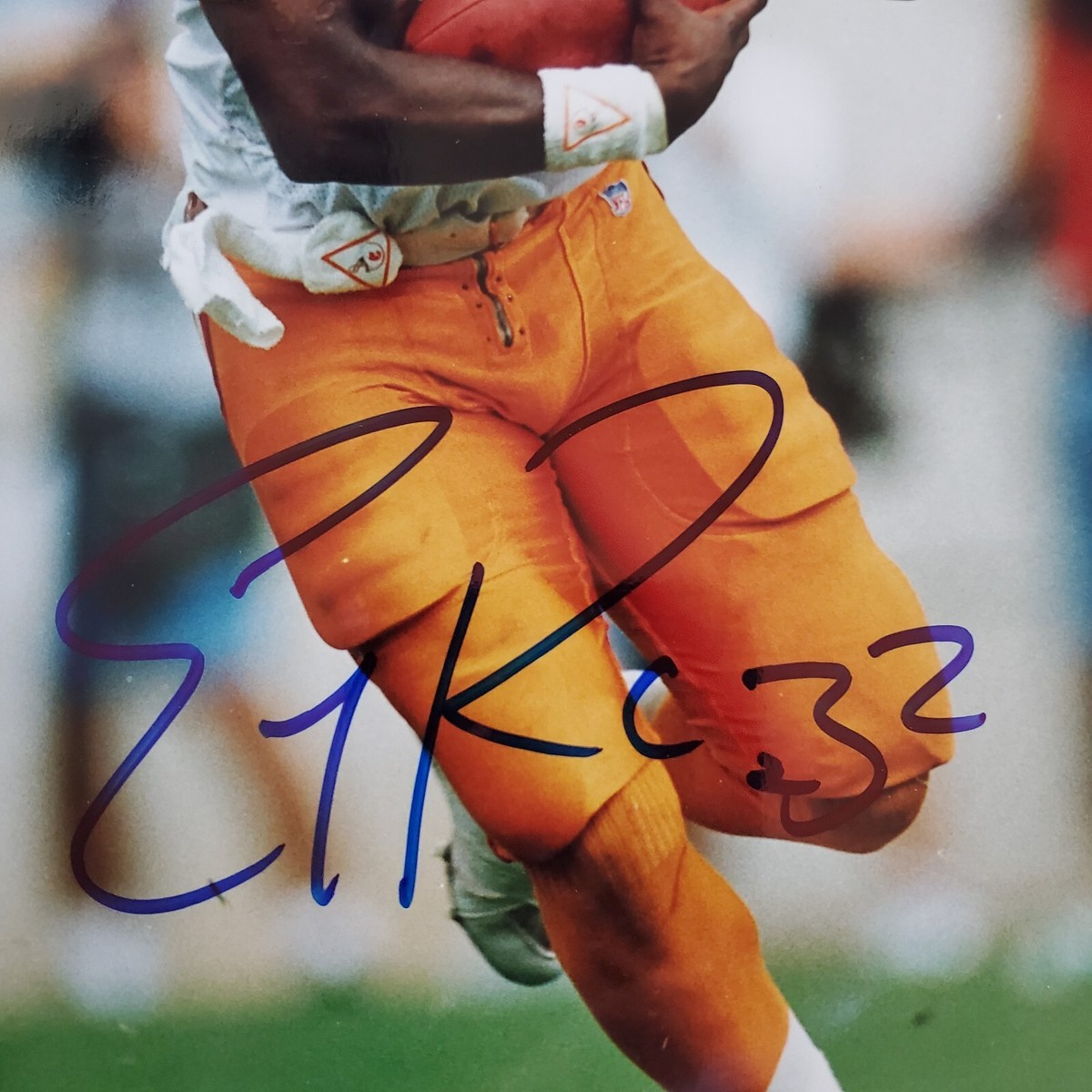 Eric Rhett Autograph Running Back Tampa Bay Buccaneer's FBP-187 | eBay