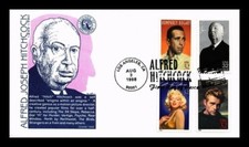 ALFRED HITCHCOCK FILM DIRECTOR  2004 GAMM CACHET FDC MARILYN MONROE JAMES DEAN