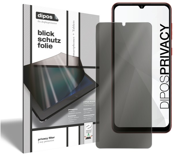 Blickschutzfolie FüR Samsung Galaxy F02S 9H Schutzfolie Sichtschutz Folie-image