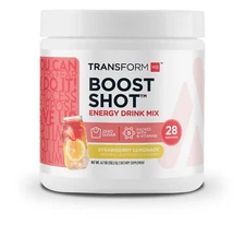 TransformHQ Everyday Boost Shot 28 Servings (Strawberry Lemonade) 
