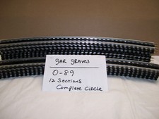 Gar Graves Phantom Tinplate  WT-89-101 Wood Ties Complete 89" Diameter Circle