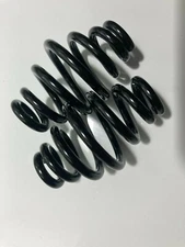 BLACK PLATED 3"  THREE INCH Solo Seat Springs Chopper Harley Bobber CUSTOM