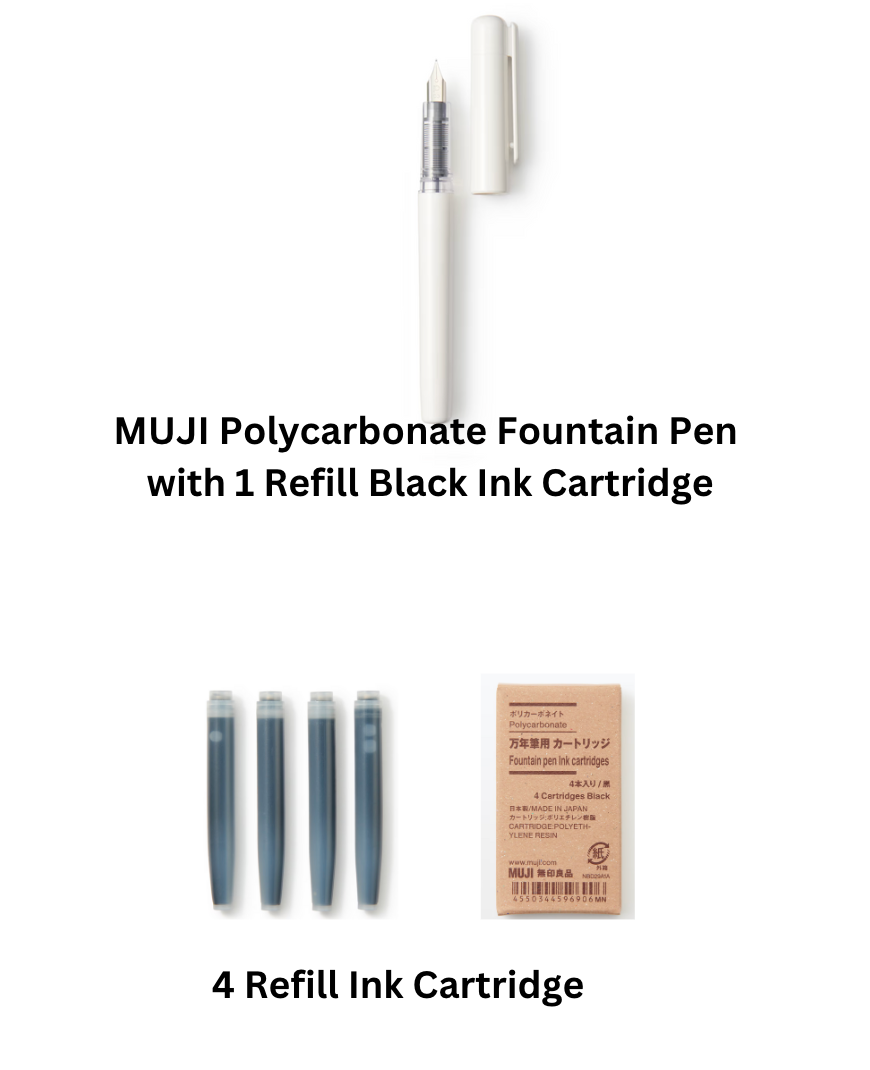 Pen Refill Muji Fountain Pen Converter Converter For Muji Fountain