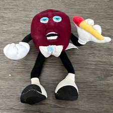 Applause California Raisins Bendable Plush Vintage 1988