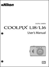 Nikon CoolPix L16 L18 Digital Camera User Guide Instruction Manual