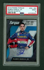 Ruben Garcia Jr 2016 Panini Torque Driver Scripts On Card Autograph PSA 9 MINT