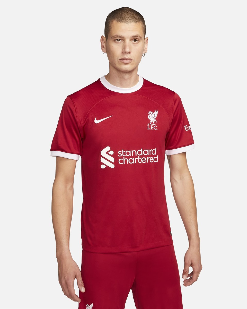 リバプールFC 2023-2024 レッドシャツ Mサイズ NIKE FC LIVERPOOL FC 2023/24 STADIUM HOME RED MENS SIZES | eBay