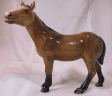 Branksome China Horse Figurine Large Vintage British Art Pottery Mid Century