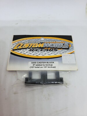 Custom Works 3205 Caster Front Block Carrier 15 Degree 0Add Intimidator Enforcer