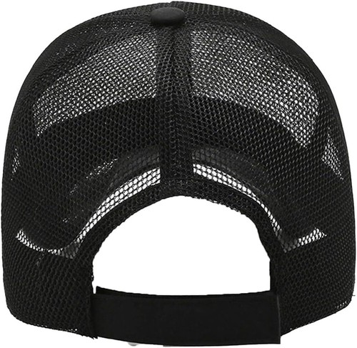 Men Women Summer Mesh Baseball Cap Adjustable Breathable Medium-Large, Blue - Picture 3 of 7