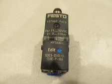 Pressure Switch 30vdc 0-10Bar Festo# 527467 / Steris# P15013404F Position# PS506
