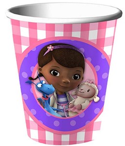 Doc Mcstuffins Birthday Party Hot Cold Paper Cups Supplies 8pc
