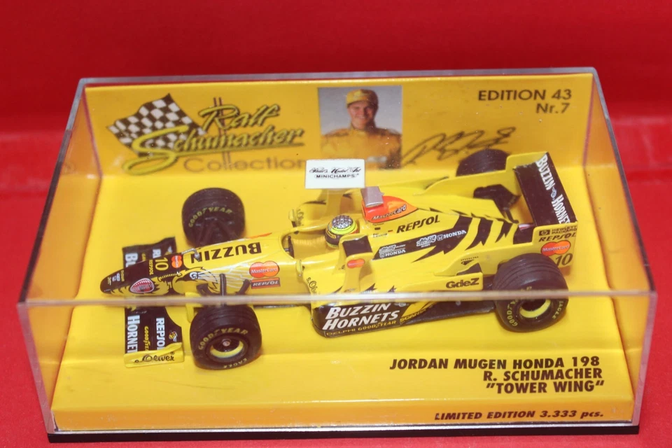 1/43 Jordan Mügen Honda 198 (1998) - #10 R. Schumacher - MINICHAMPS - Immagine 2 di 3