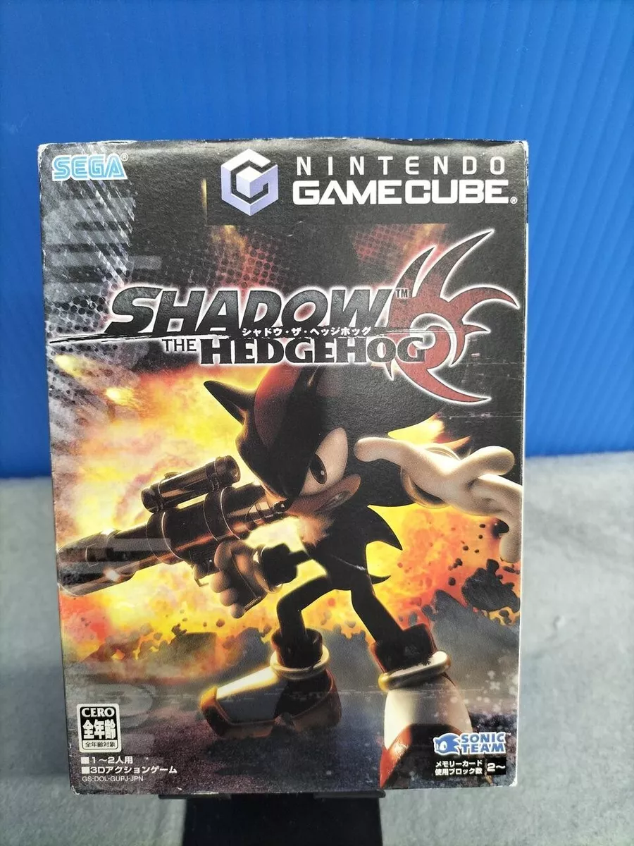 Shadow the Hedgehog Nintendo Gamecube GC Authentic Video 