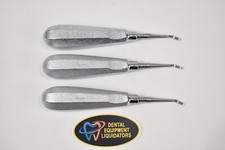 Hu-Friedy Miller Apexo 73 Dental Elevator Set of 3 Genuine Quality Instruments