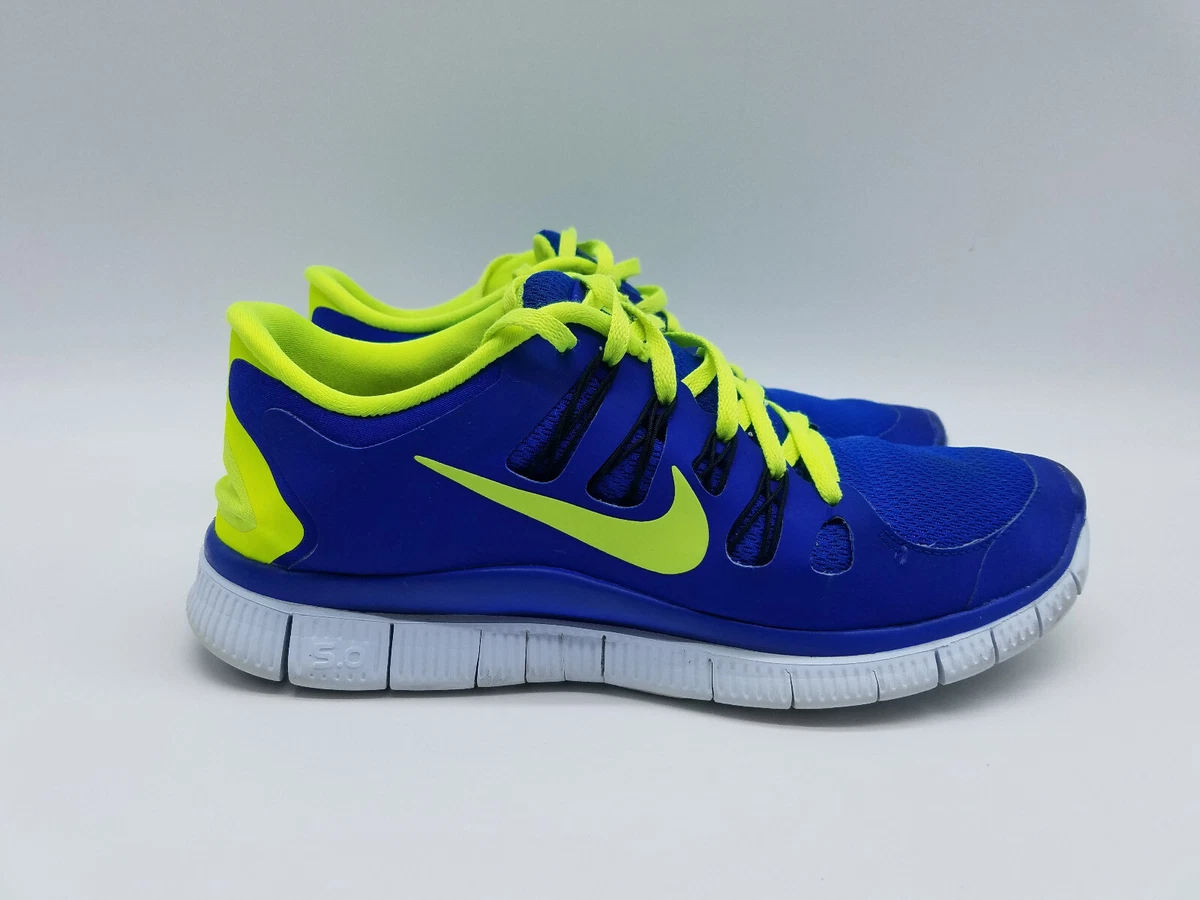 Nike Free 5.0 Men&#039;s Size 8 Running Shoes Hyper Blue | eBay