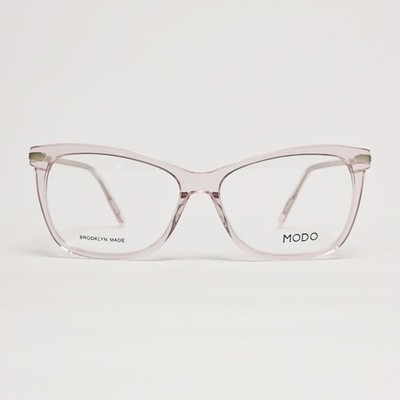 MODO Montrose Women's Handmade in Brooklyn, USA Glasses in Pink Crystal | 54mm