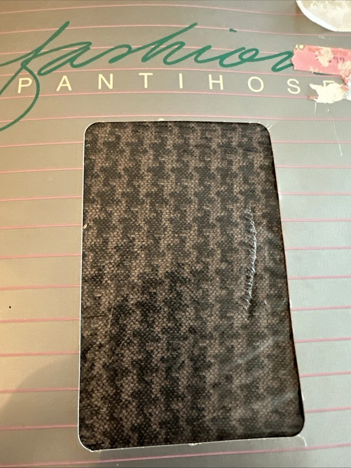 Pantimedias de Moda JCPenney NOS Marrón Cuadros Talla Corta Foto 2 de 4