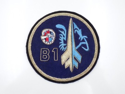 Vintage USAF Rockwell B-1 Lancer Bomber Bullion Patch