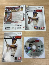 Major League Baseball 2K8 Nintendo Wii Complete CIB Tested