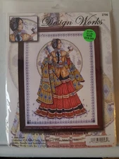 Design Works Native American Maiden Counted Cross Stitch Kit #2706