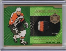 20-21 SP GAME USED A PIECE OF HISTORY PATCH JOHN LECLAIR 22/25