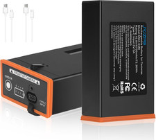 2x For Moultrie Edge Camera Battery 6700mAh - for Edge 2 PRO Cellular Trail Cam