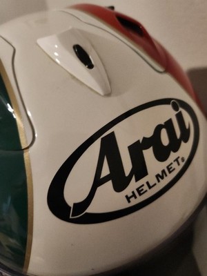 arai agostini helmet ARAI RX-7RR4 Giacomo Agostini Motorcycle Helmet