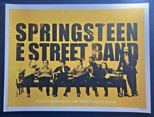 Springsteen / E Street Band Original 2016 River Tour Poster