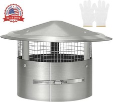 14 Inch Round Chimney Cap(no Assembly Required), 14 Inch Tapered Top Chimney Cap