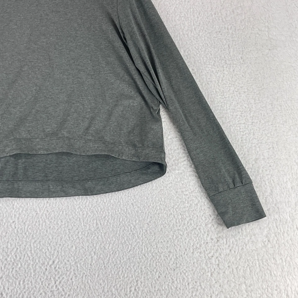 Varley Dalwood Top Womens Large Gray Active Stretch Jersey Long Sleeve Pullover - Image 3 of 4