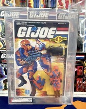 AFA 85  G.I. JOE 1989 Series 8 ALLEY VIPER C90 B85 F90 NM  MOC UNPUNCHED