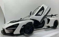 AUTOart 1/18 McLaren Senna Diecast Model Vision Pure White 76075 New