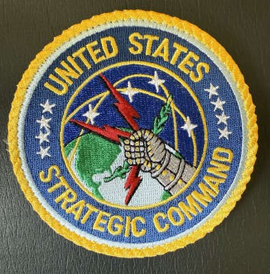 USSTRATCOM Patch, Strategic Command, Stratcom, Nuclear, Space, Missile Defense