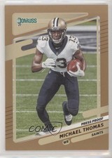 2021 Panini Donruss Press Proof Bronze Michael Thomas #96 0g9j