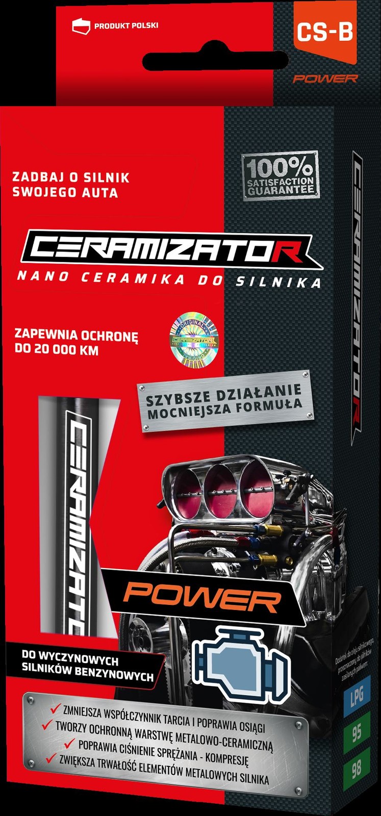 Ceramizator Cs-B Power: Ceramic-Metal Protection For Heavy-Duty Petrol Engines | Reduces Friction, Boosts Power & Efficiency (20,000 Km) - Image 3
