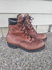 Red Wing Shoes 10 EE GORE-TEX Boots Brown Red 1227 Mens MADE IN USA