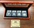 2014 Kennedy Silver Coin Half Dollar 50th Anniversary 4-Coin Set ANACS 70