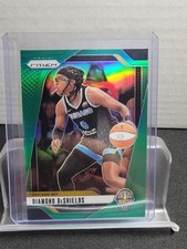 2024 Panini Prizm WNBA - Diamond DeShields #8 Green Prizm