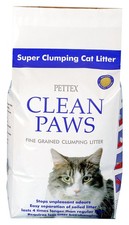 Pettex Clean Paws Microgranule Super Clumping Ultra Cat Litter 5 Kg 1.55 per kilo