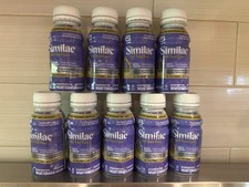 Lot of 10 EMPTY Formula Bottles Enfamil 8oz container reborn Silicon Baby