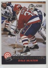 1992-93 Score Sharp Shooters Dale Hunter #4 f7j