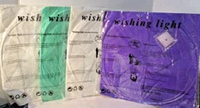 4- Wishing Lights Assort Color Real Fire Lighted Night Sky Flying Lights / Lamps
