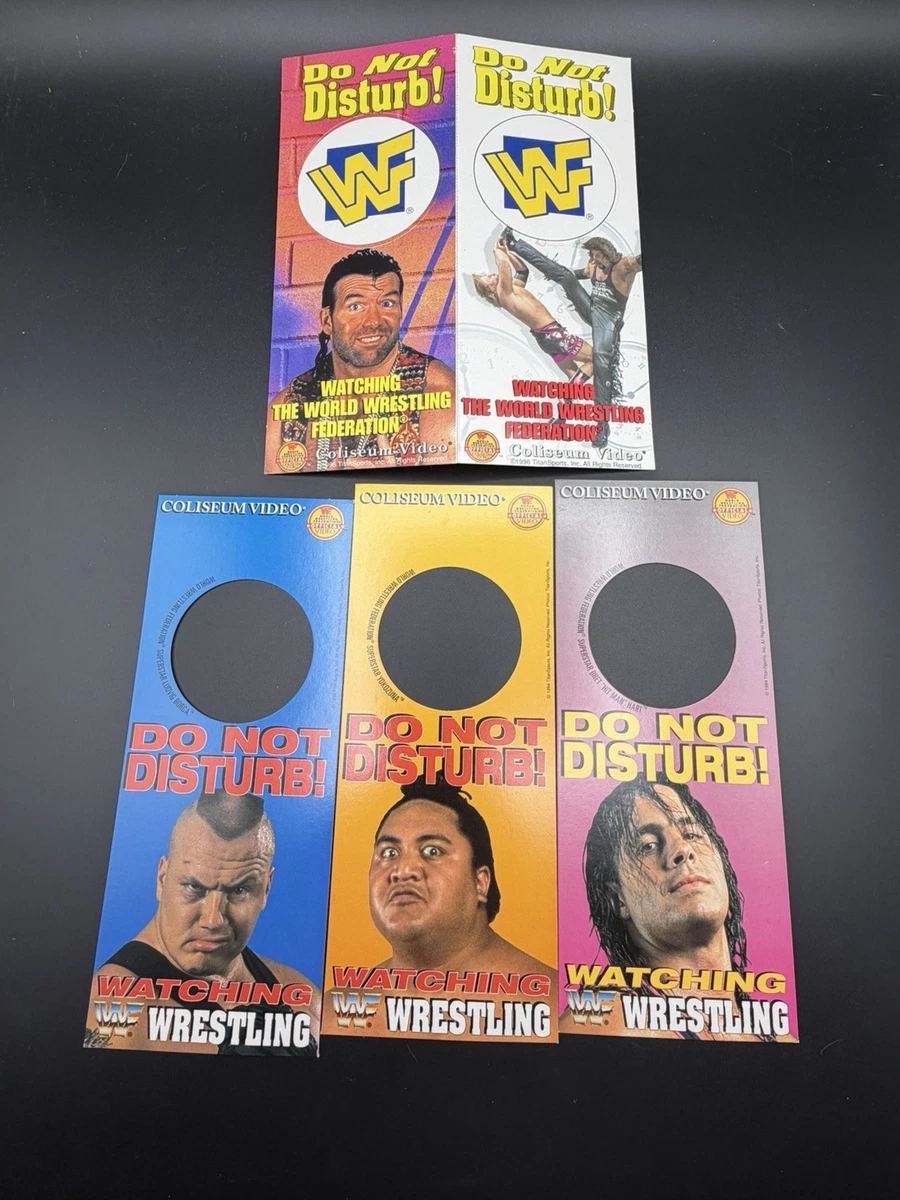 WWF Wrestling Signs for sale | eBay