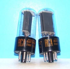 6W6GT RCA 2 radio audio amplifier electron vintage vacuum tubes valve tested 6W6