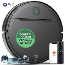OMESER Robot Vacuum Cleaner and Mop Combo, 3000Pa 2-in-1 Robotic Vacuum with WiF